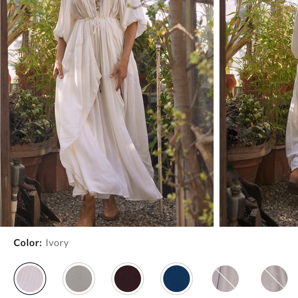 Free people plenty of love maxi dress